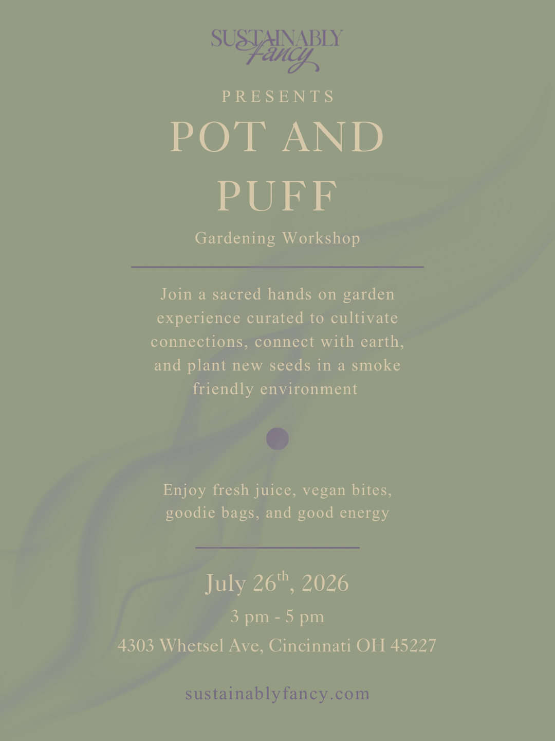 Pot and Puff Workshop