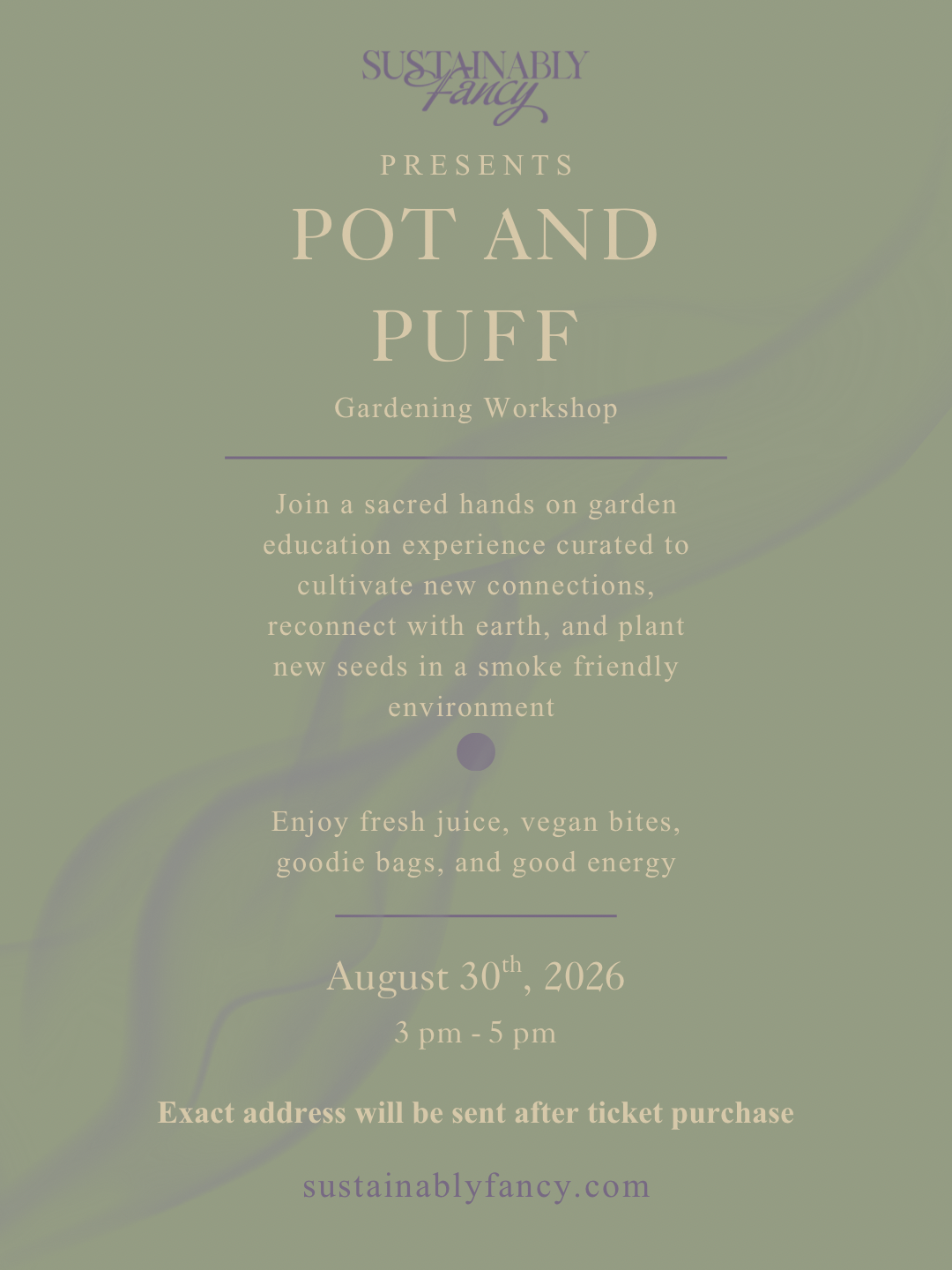 Pot and Puff Workshop