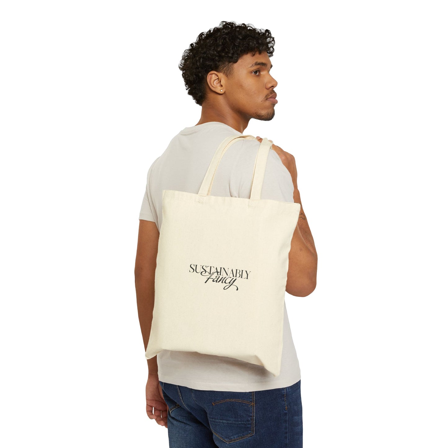 Cotton Tote Bag - Grow Greens Smoke Clean