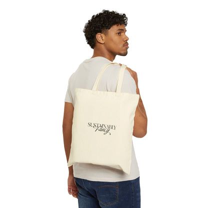 Cotton Tote Bag - Grow Greens Smoke Clean